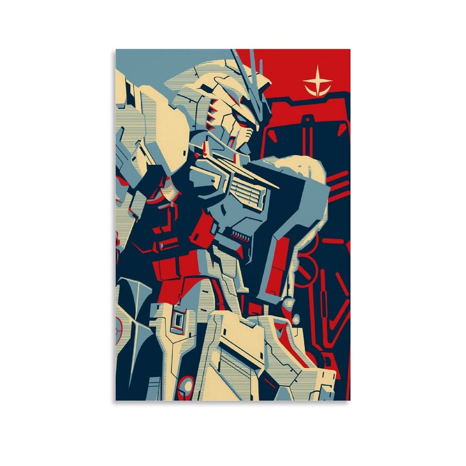 WYYXF Canvas Picture Nu Gundam Pop Art Poster and Wall Art Picture